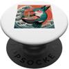 All About Hummingbirds Decor Mens Hummin Colibrì Uccello Ramen giapponese Kawaii Anime Colibrì PopSockets PopGrip Adesivo