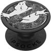 Ghostbusters Halloween Ragnatela Monocromatico Argento No-Ghost PopSockets PopGrip Adesivo