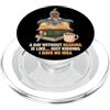 Funny Bookworm Quotes Book Lover DonaOnc Un giorno senza leggere è come un simpatico libro di Magic Warrior PopSockets PopGrip per MagSafe