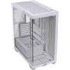 CORSAIR 3500X Mid-Tower ATX Case per PC - Vetro Temperato Panoramico - Compatibile con Scheda Madre a Connessione Inversa - Nessuna Ventola Inclusa - Bianco
