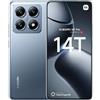XIAOMI 14T Pro (Smartphone) Display da 6.67'' 144Hz Next-Generation AI, MTK 9300+, Leica Summilux, AISP, Supporta HyperCharge 120W e 50W wireless, 3.4GHz, 12GB+256GB, Titan Blue