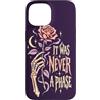 Emo Never Was a Phase Custodia per iPhone 15 Goth Rose Skeleton non è mai stata una fase