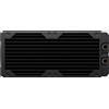 CORSAIR Hydro X Series XR5 da 240 mm V2 Radiatore per Raffreddamento ad Acqua Personalizzato - Compatibile con iCUE LINK - 2 Supporti per Ventole da 120 mm - Filettatura G1/4 di pollice - Nero
