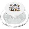 MI Regional Symbols Goods and Apparels t Simboli della fauna selvatica di MI PopSockets PopGrip per MagSafe