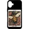 Cottagecore The Bee Tarot Card Floral Ga Custodia per iPhone 16 Plus The Bee Tarocchi Carta Vintage Floreale Api Cottagecore Estetica
