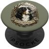 MyAnimal - Berner Mountain Dog Berner Sennenhund Vintage Naturdesign Art Design PopSockets PopGrip Adesivo