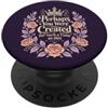 Empowered Faith Women Created For Purpos Versetto biblico cristiano Ester 4 14 Corona floreale PopSockets PopGrip Adesivo