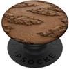 Outdoor Trail Hiker Designs Rilievo scolpito del ruscello del viaggio PopSockets PopGrip Adesivo