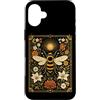 Cottagecore The Bee Tarot Card Floral Ga Custodia per iPhone 16 Plus The Bee Tarocchi Carta Vintage Floreale Api Cottagecore Estetica