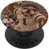 Football Team Win Conference Champion Fa Bulldog Celebration Game Day Selfie Vintage Scuola Mascotte PopSockets PopGrip Adesivo