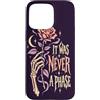 Emo Never Was a Phase Custodia per iPhone 15 Pro Max Goth Rose Skeleton non è mai stata una fase