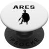 Ares War God / Greek Myth / Easy Cosplay Ares Dio greco/mitologia greca/pigro costume di Halloween PopSockets PopGrip Adesivo