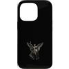 Heavenly Guardian Christian Angel Custodia per iPhone 13 Pro Armatura a forma di scudo con ali d'angelo, guerriero, arte religiosa