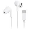 XIAOMI Auricolari Type-C, Cuffie, suono di alta qualità con driver da 12.4mm, microfono HD, sensazione comoda con design ergonomico, controllo a tre bottoni sul cavo, IP54, Blanco