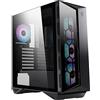 MSI MPG GUNGNIR 110R - Case PC, Mid-Tower, USB 3.2 Gen2 Type-C, controller ARGB da 1 a 6, 2 pannelli in vetro temperato, compatibile ATX, mATX e Mini-ITX