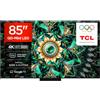TCL 85Q7C - Smart TV QD‑Mini LED 4K HDR10+ da 85, 3.000nit | Dolby Vision IQ & Atmos, HVA Panel, 144Hz Motion Clarity Pro, Game Master, Audio by Bang & Olufsen