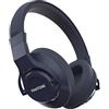 Pantone Celly, Cuffie Wireless Linea Pantone, Tecnologia Bluetooth 5.0 con Cancellazione Attiva dei Rumori di Sottofondo, Padiglioni Imbottiti e Archetto Regolabile, 16 ore di Riproduzione Musicale, Navy