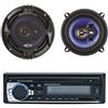 PNI Pacchetto Radio Lettore MP3 per auto PNI Clementine 8428BT 4x45w + Altoparlanti per auto coassiali PNI HiFi500, 100W, 12,7 cm