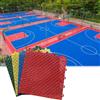 PFSLKXM Piastrelle per Pavimenti ad Incastro Piastrelle Per Campi Sportivi Basket | 25×25 CM Modulare Ad Incastro Pavimento Stuoie Per Giochi Luogo Di Svago Pavimentazione Puzzle Fai