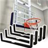 PFSLKXM Cuscino for tabellone da basket | Aggiungi sicurezza giocatore, striscia di protezione paraurti in EVA for palestra, campus