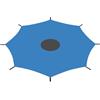 Générique Copertura tenda trampolino - Tenda parasole, protezione solare robusta | Telo Pareggio Durevole, Copertura Del Tetto di Alta Qualità Esterno | Strumento IDeal per Giocare in Sicurezza