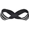 Fabater Cinghie per Sollevamento Pesi, 1 Paio, Nylon, Larghezza Nastro 4cm | Polsiere per stacco, elastico antiscivolo, per trazioni, powerlifting, allenamento in palestra, taglie S M