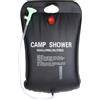 TusaMer Doccia da campeggio a riscaldamento solare doccia portatile 5 galloni borsa da campeggio con tubo rimovibile e testa on/off doccia solare esterna per campeggio spiaggia nuoto docce per