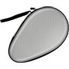 CAZSTYK Custodia per paddle da con chiusura a zip, Silver | Organizer per paddle a guscio rigido con cinturino da polso per giocatori, allenamento e viaggi, stoccaggio