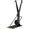 Fitness Tech Ski Erg Machine Trainer | Simulatore Sci Indoor con Resistenza ad Aria, Macchina Cardio Total Body per Home Gym con Piattaforma Inclusa