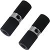LIFKICH Perno Pedale Bici in Lega di Alluminio Nero, Supporto Antiscivolo | Bici da Montagna e Portapacchi Posteriore, Ricambio Leggero per Ragazzi e Ciclisti Freestyle