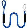 CAZSTYK Dock Tie off Line per Canoa e Piccole | 48 in corda ormeggio estensibile con connessione a strappo