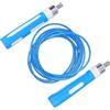 VICASKY Corda per Saltare Professionale Cuscinetti, Impugnature Ergonomiche Blu | PVC Resistente, Rotazioni Fluide e Presa Antiscivolo, per Fitness e Allenamento Boxe su Pavimenti