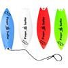 Générique 4-Pack Mini Finger Surfboards - Aerodynamic Wind-Powered Toy for All Ages | Divertimento, wind-powered finger surfboard for car or fans. Include cordini regolabili per finger. Ottimo regalo per tutte