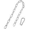 VOSAREA Catena per Esercizi Bodybuilding in Ferro, Heavy Duty Chain, Catena di Prolunga Flessibile per Macchine Fitness e Allenamento Tricipiti