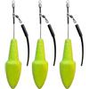 Generico PMFISHING Kit 3 Piombi SPORTENN Mini Trave Inox GIRELLA SGANCIO RAPIDO QUICK CHANGE + ANTITANGLE Evolution Sporten Surf Casting Pesca a Fondo 100-125-150-175 gr Pesca Mare Bolentino Piombo Fishing