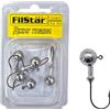 PRO FILSTAR Testine Piombate 5 x 8g - Ami da Pesca N1/0 - Ami Piombati | Kit Teste Piombate - Jig Head Set - Pesca Accessori - Piombi da Pesca - Attrezzatura - Kit Luccio e Trota Lago