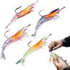 Genérico Esca di gamberetto per pesca in acqua salata Jig artificiale luminosa e | Amo gamberetto per trota, acqua dolce, lago, surf, fiume, spiaggia, riva, ghiaccio, mare, laghetto, ruscello