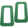 AKOOSY 2 Pezzi Toppa per Slot Pinna di Poppa per Surfboard e Paddleboard | Pvc, Montaggio Preciso e Stabile, per Spiaggia e Barca, Accessorio Sostitutivo per Tavole da Acqua
