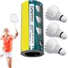 Générique Badminton Feathers Shuttlecocks - Palline Badminton | Chave Piume Bianco Professionale per Interni | Allenamento Durevole E Torneo con Volo Stabile, Grande V