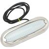 Domary Luce Subacquea per Barche, 120 LED Luminosi IP68 per la Sicurezza | 12 V 7,2 W a Basso Consumo, PC e Acciaio Inossidabile 316, Angolo del Fascio di 135°, per Yacht o Barche a Motore
