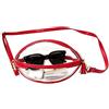 Generic Transparent Football Bag - Clear Shape Portable Stadium Event Pouch | Transparent Football Shaped Bag Meets Guidelines Allowing Fast Clear Security Checks For Concerts Events Sports