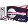 TaylorMade Golf Tour Response Stripe USA Una dozzina