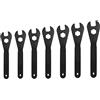 TusaMer Chiavi a cono per biciclette Rimozione Dado Hub Strumenti di Riparazione Biciclette Chiavi di Rimozione Pedale Della Bici 13/14/15/16/17/18/19mm 7PCS/Set strumento di riparazione Chiave per
