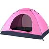 YARUMD Tenda Campeggio 2 Posti Con 100% And Impermeabile Tende Igloo, Con Borsa Per Il Trasporto Facile Da Montare,Tende Fit Per Viaggi Di Coppia,Escursioni Outdoor