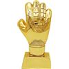 TusaMer Trofeo da calcio, 12,7 x 7,6 x 20,3 cm, guanto d'oro per sport da partita, campionati di api ortografica, tornei, competizioni, trofei di calcio per bambini