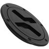 SAFIGLE Coperchio Boccaporto Rotondo per Barca Marina, ABS Nero 13,7 CM | Portello di Ispezione, Tenuta, Installazione Rapida, Accesso Facile per Yacht e Manutenzione