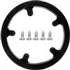TOYANDONA Copri Corona Bicicletta 40 Denti in Plastica Nero per Mountain Bike e Bici da Strada, Protezione Funzionale per Guarnitura e Catena