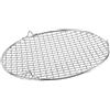 QOXEZY Griglia rotonda per barbecue in acciaio inox con gambe | Griglia rotonda per barbecue in acciaio inox fornisce una distribuzione uniforme del calore per cucinare.