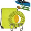 Générique Boat Tow Rope - 6 m Floating Ski Line | Heavy-Duty, Reflective, Steel Hook | Durable PP Core-Spun Rope, Brillante Fluorescente Colors, High Visibility Reflective Strip, Easy-Float Design