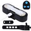 TQUXNGA Fanale posteriore a LED per bicicletta, ricaricabile tramite USB | Fanale posteriore per bicicletta notturna, luce di avvertimento, ricaricabile tramite USB, telecomando wireless